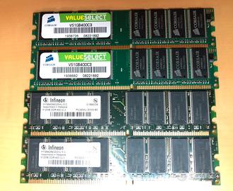 1/2 INFINEON Memoria Ram 1GB -
