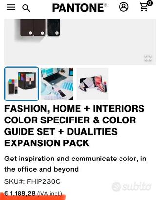 PHANTONE LIBRO COMPLETO "HOME &FASHION"