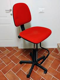 sedia regolabile per pittore o disegnatore