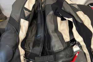 Completo donna moto marca dainese tg 42 2 pezzi