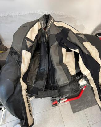 Completo donna moto marca dainese tg 42 2 pezzi