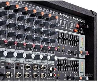 MIXER AMPLIFICATO 14 ch. 2000W + 2 radiomicrofoni