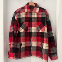 Giacca-camicia Pegador  a Quadri Rossa/Nera Tg. M