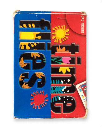 Gioco di carte time flies dal negro