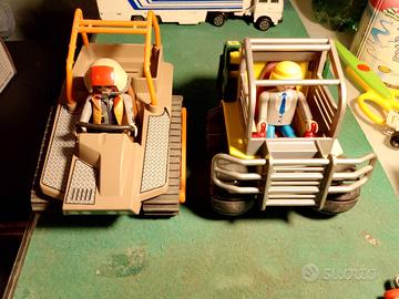 Playmobil mezzi treasure  hunter e Jurassic Park 