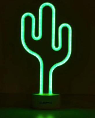 MUITOMAS LAMPADA AL NEON CACTUS