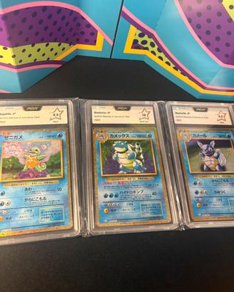 Lotto blastoise 3 carte gradare pca