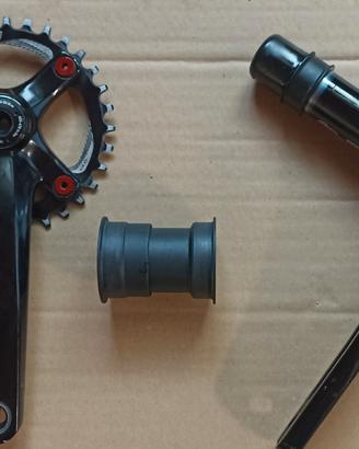 Guarnitura Sram + corona Funn