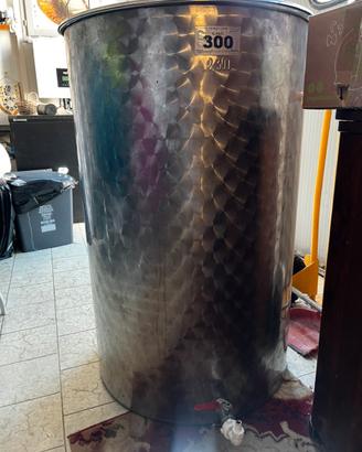 Botte inox 300 litri