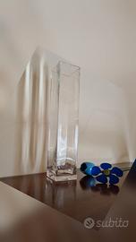 Vaso artigianale in vetro soffiato