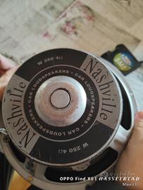 Subwoofer per auto Nashville 250 Watt 4 Ohm 25 cm