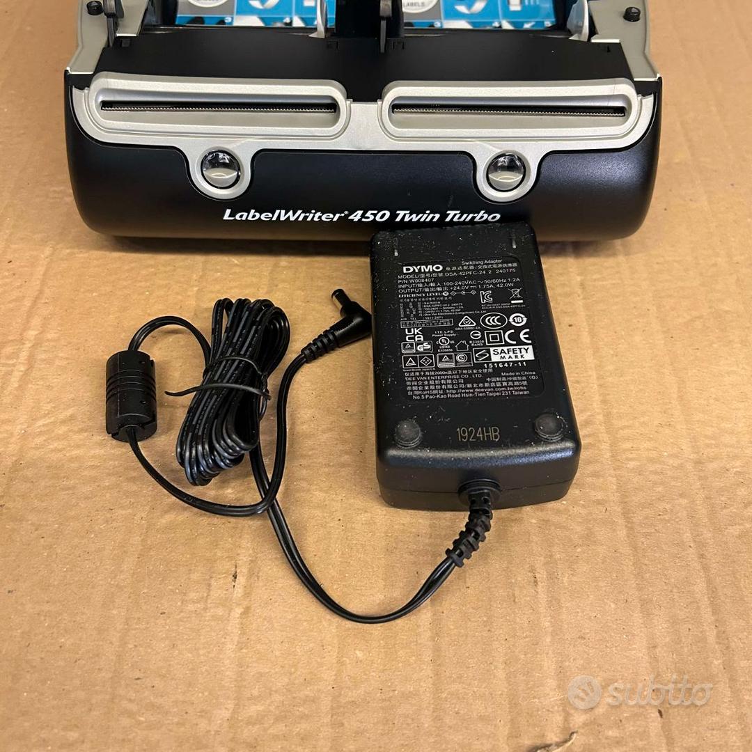 Cavo Di Alimentazione AC Per Stampante Dymo LabelWriter 450 Twin Turbo | Generico - Foto 3