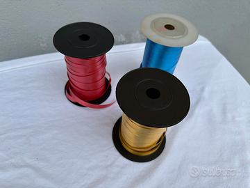 3 nastri in plastica per pacchi