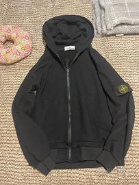 felpa stone island nera