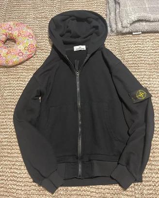 felpa stone island nera