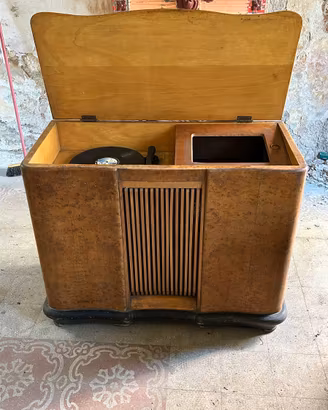 Mobile radio-giradischi Siemens / Polydor d’epoca