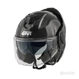 Casco Modulare Reversibile Givi X.36 Solid Carboni