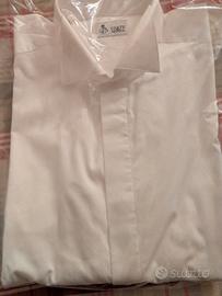 Camicia Elegante Bianca e Cravatta - Nuovi, Perfet