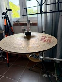 Charleston hi-hat 13 ufip natural piu supporto