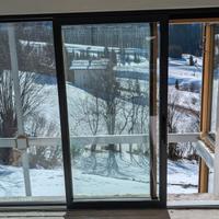 finestra / fenster facciata in legno