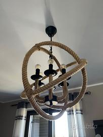 SET  4 lampadari SOGGIORNO/BAGNO/CUCINA/CAMERA