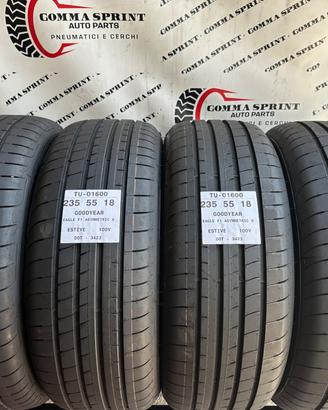4 PNEUMATICI 235/55 R18 GOODYEAR ESTIVE KM0