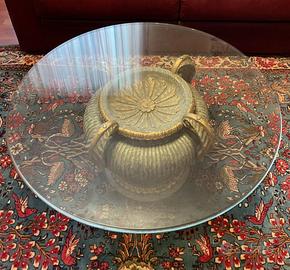 Tavolino in cristallo