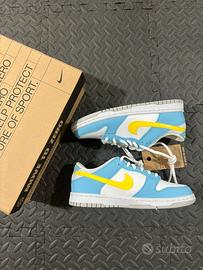 Nike Dunk Low GS "Blue Chill Yellow Strike" - 36Eu