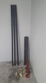 Soppalco box cantina struttura in ferro