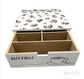 Portacialde caffè in legno