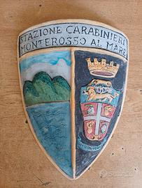 Crest stazione Carabinieri Monterosso al Mare