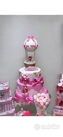 Torta espositiva per festa bambina