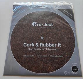 tappetino per giradischi Pro-Ject Cork & Rubber-IT
