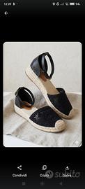 espadrillias nere n 38