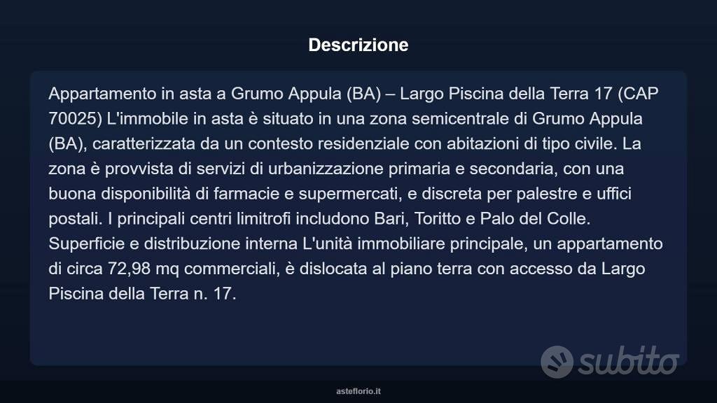 Appartamento – BA - Vista 5