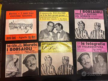 Lotto dischi 45 giri – vernacolo fiorentino RARI