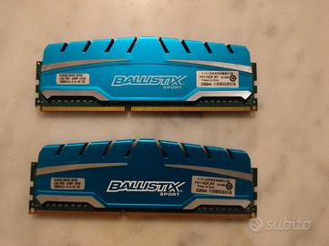 RAM ddr3 8gb (2x4) BALLISTIX