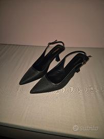 scarpe tacco basso n. 39
