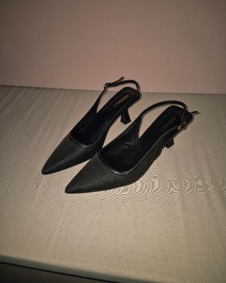 scarpe tacco basso n. 39