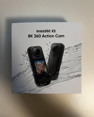 Insta360 x5 in garanzia + accessori