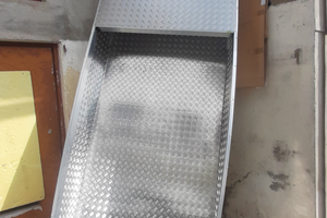 Barca da pesca john boat alluminio