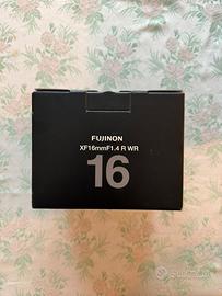 Fujifilm obiettivo XF 16 mm F 1.4 R WR