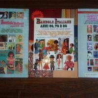 bambole ITALIANE STRANIERE 3 LIBRI RARI!!!