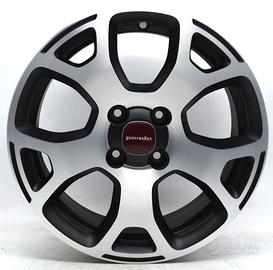 4 Cerchi da 15' in Lega - Fiat - Panda Cross New -