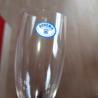 flute cristallo Boemia 