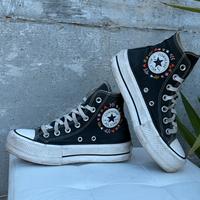 Converse platform nere ricambi autunnali 35