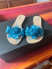 Ciabatte con fiore Senso shoes