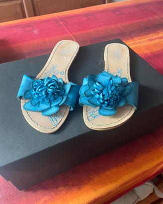 Ciabatte con fiore Senso shoes