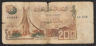 Algeria - banconota circolata da 200 Dinari P-135a