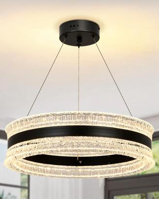 Lampadario a sospensione rotondo led